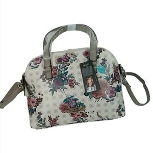 🔥 Sale-Nicole by Nicole Miller Pricilla Floral Satchel